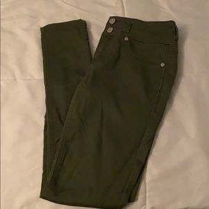 Dark Green Jeans
